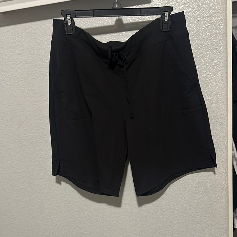 Black Drawstring Shorts
